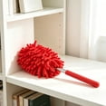 thumbnail image 5 of Microfiber Extendable Hand Duster - Washable Telescopic Pole Car Cleaning Brush, Retractable for High Shelves, Ceiling (Red, 1 Pack), 5 of 5