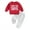 Red, variant on Bagilaanoe 2PCS Toddler Baby Boy Pants Set Letter Print Long Sleeve Sweatshirt Pullover Tops + Drawstring Sweatpants 3M 6M 12M 18M 24M 3T Kids Casual Sweatsuits
