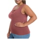 thumbnail image 5 of TaTaai Women's Plus Size Wire-Free Pajama Top, Solid Short Sleeve Chest Pad Design, Loose Comfort Fit, Ideal for Four Season Daily Loungewear Gift, 5 of 7