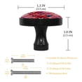thumbnail image 3 of 4 Pcs Butterfly Knobs for Kitchen Cabinet Cupboard Dresser Bookcase Drawer Pulls Handles Round Home Decor, 3 of 5