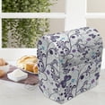 thumbnail image 4 of Floral Lounger Chair Bag, Spring with Flying Inspirational Butterflies and Swirls Branches Design, High Capacity Storage with Handle Container, Lounger Size, Dark Purple Pale Blue, by Ambesonne, 4 of 5