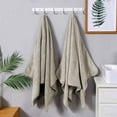 thumbnail image 7 of 2PCS Bath Towel Set, InsCrazy Bath Towels 100% Cotton Towels Bathing Thickened Quick Drying Large Towel Washcloth Water Absorbent Oversized Soft Bathroom Towels 55 X 28Inches, 7 of 7