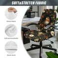 thumbnail image 6 of HELLHERO Robin Daisy Print Gaming Chair Slipcover Anti Scratch Decorative Office Seat Chairs Cover Removable Office Chair Cover, 6 of 7