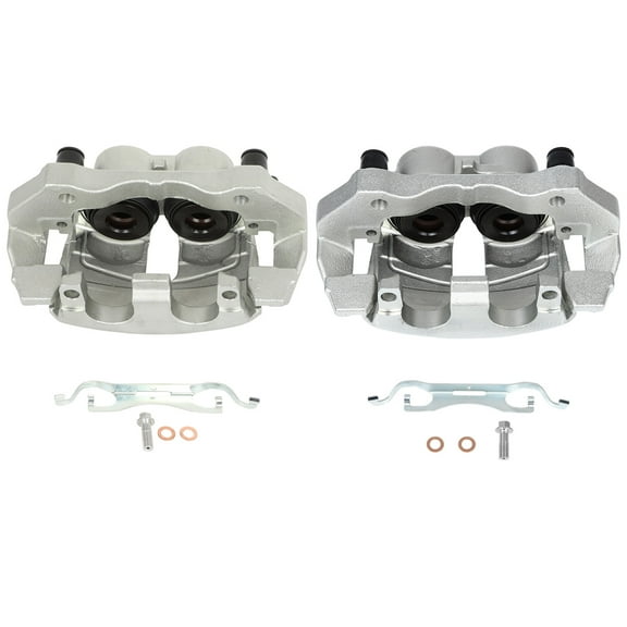 AUTOMUTO Front Left & Right 18B5297 18B5296 Disc Brake Calipers Assembly With Bracket For Dodge For Durango 2011-2018 For Jeep For Grand Cherokee 2011-2017