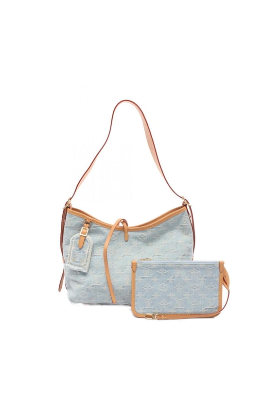 Pre-Owned Louis Vuitton LV By the Pool Carryall NM PM Monogram Denim Shoulder Bag,... (Good)