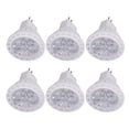thumbnail image 1 of 4W 12V LED Spot Light, Eyesight Protection 360LM LED Track Light Beads 6pcs With GU4 Bi Pin Base For Living Rooms White Light 6000K, 1 of 8