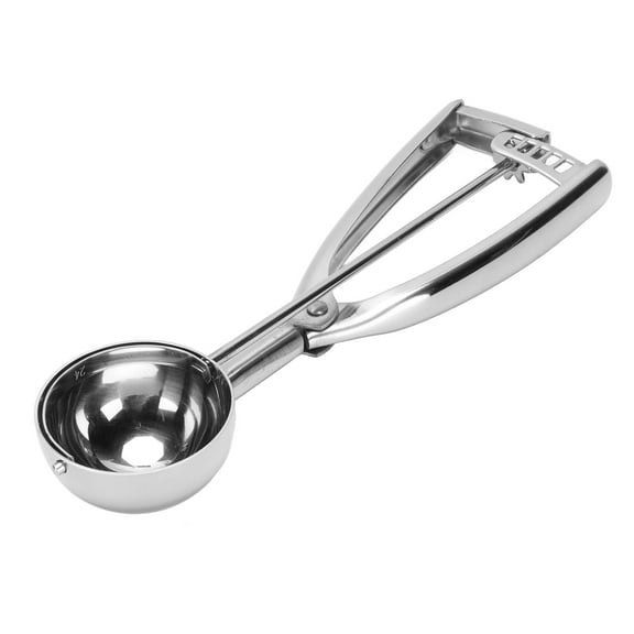 M Buder Stainless Steel Cookie Scoop - 50mm Perfect Size, Melon Baller & Ice Cream Scooper