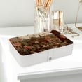 thumbnail image 6 of Labour Day Elegant PU Leather Display Case with Removable Compartment for Earring Organizer and Necklace Holder - Portable Storage Box, 6 of 6
