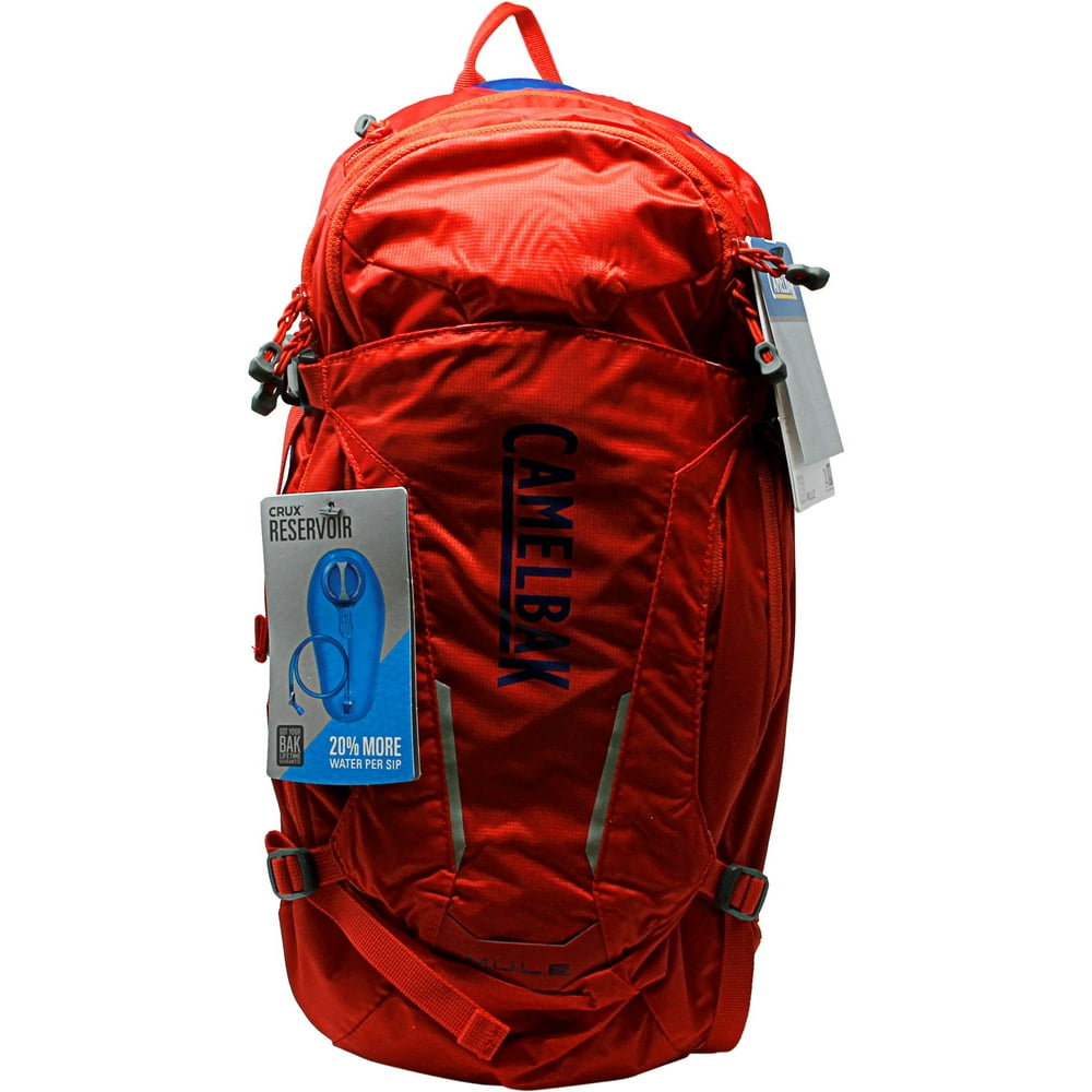 Camelbak Mule Mountain Biking Hydration Pack Packs Racing Red / Pitch