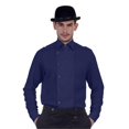 thumbnail image 1 of The Pirate Dressing C1293 Ulysses Side-Button Shirt- Navy - Medium, 1 of 1