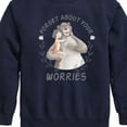 thumbnail image 3 of Disney - The Jungle Book - Forget About Your Worries - Boys Crew Fleece Sweatshirt, 3 of 5