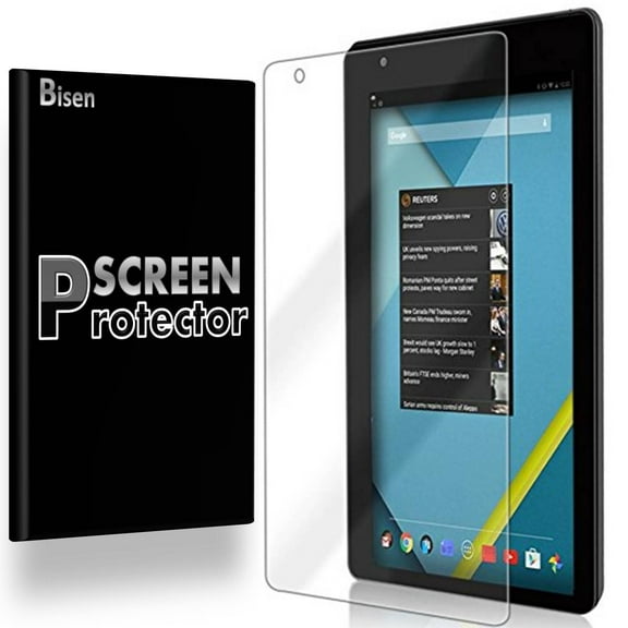 [4-PACK] RCA Voyager III 7" (RCT6973W43) HD Clear Screen Protector, BISEN, Anti-Scratch, Anti-Shock, Anti-Bubble