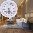thumbnail image 4 of White Bell Shaped Indoor Outdoor Thermometer Temperature Hygrometer Humidity Meter, 4 of 5