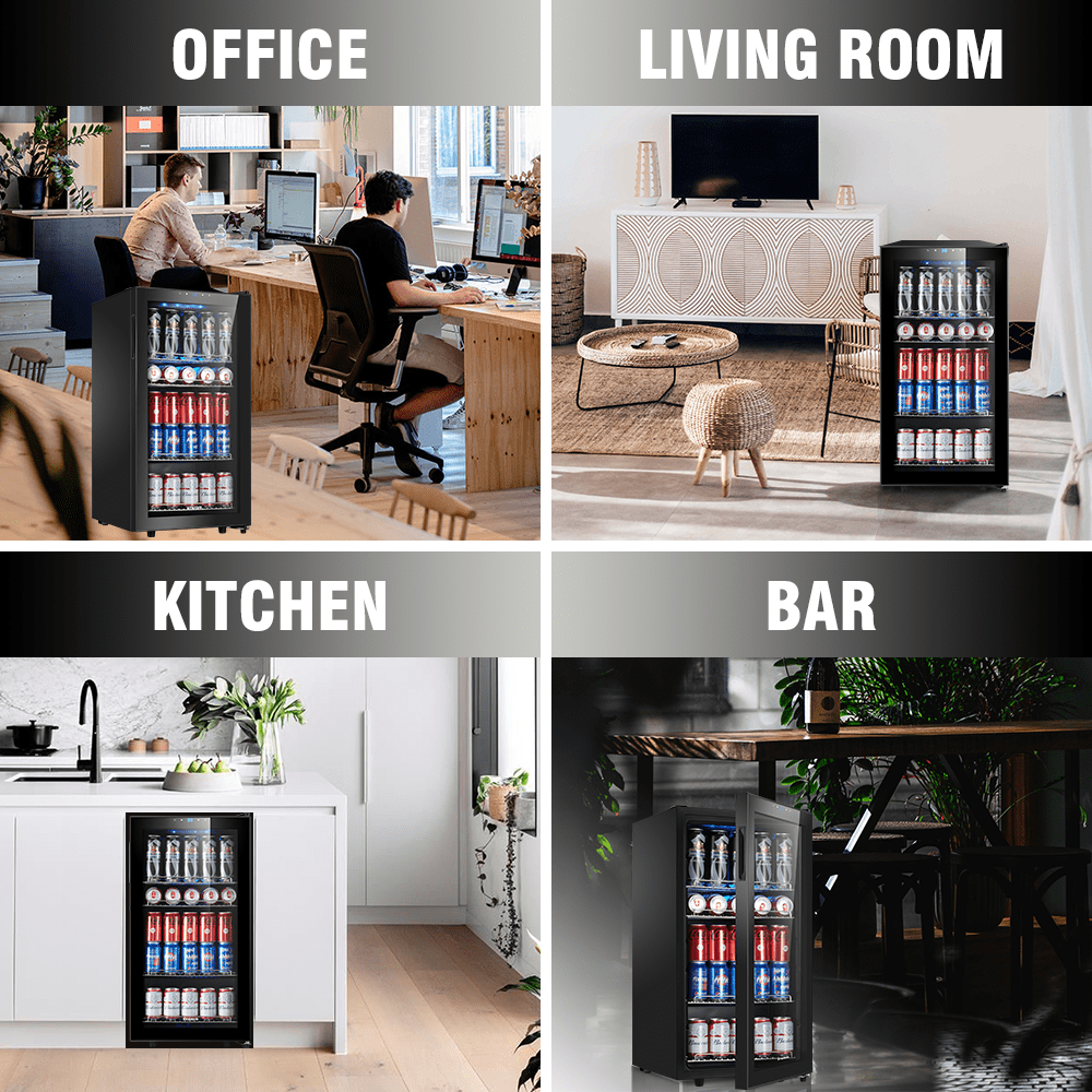 Buy STAIGIS Mini Beverage Refrigerator Freestanding, 3.2 Cu.ft Mini