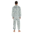 thumbnail image 7 of joogoo Sharks Vintage Unisex Adults Onesies Pajamas Jumpsuits L, 7 of 7