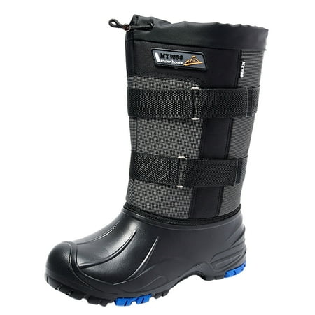 

Qufokar Work Shoes Men Leather Mens Snow Boots Size 14 Wide Men Waterproof Hiking Boot Shoes Detachable Cotton Short Shoes