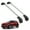 Silver, variant on ERKUL Roof Rack Cross Bars for Kia Sportage 2017-2022 | Aluminum Crossbars with Anti Theft Lock for Rooftop | Compatible with Flush Rails - Silver