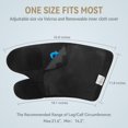 thumbnail image 3 of FIT KING Leg Massager for Circulation Calf Massager with Heat (Corded Electric) Helpful for Pain Relief RLS Edema and Muscles Relaxation - Great Gift for Wife Parent, 3 of 8