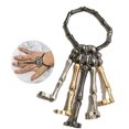 thumbnail image 2 of Halloween Hand Bracelet Punk Gothic Finger Bracelet Skeleton Bracelet with Rings, 2 of 10