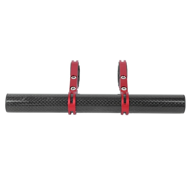 Practical And Convenient Bike Handlebar Extender, Bike Code Table Light Support, Double Clamp Bike Extension Support For Cycling Enthusiasts Red
