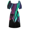 thumbnail image 6 of Alaskan Aurora Aurora Borealis Northern Lights Dress Cocktail of dresses dress for women Woman clothes cocktail dresses, 6 of 6