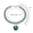 thumbnail image 3 of 2 pcs Dog Pearls Necklace  Jewelry for Small Dogs Puppy  Bling Rhinestones Cat Wedding Collar, 3 of 14