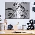thumbnail image 6 of Luxe Metal Art 'Classic Hogs II' by Ethan Harper, Metal Wall Art, 16"x12", 6 of 7