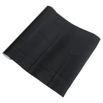 LOLIPPYY peel and stick wallpaper for countertops 1 Roll of Black PVC Waterproof Decorative Wall Sticker for Table