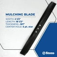 thumbnail image 6 of Stens Mulching Blade 346-429 For Toro Most 21" recyclers: does not fit 20465 and 20487 Lawn Mowers, 6 of 7
