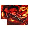 thumbnail image 1 of Demon Slayer Bed Throws Durable Comfortable Warm Lightweight Luxury Microfiber Cartoon Throw Blanket Suitable for Kids and Adults for Crib Stroller Nap -viln651, 1 of 3