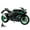 Black No box, variant on MAE 1:9 Kawasaki ZX-10R Simulation Alloy Motorcycle Model Shock Absorbers Sound and Light Collection Toy Car Kid Gift