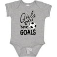 thumbnail image 3 of Inktastic Girls Gotta Have Goals Soccer Girls Baby Bodysuit, 3 of 5