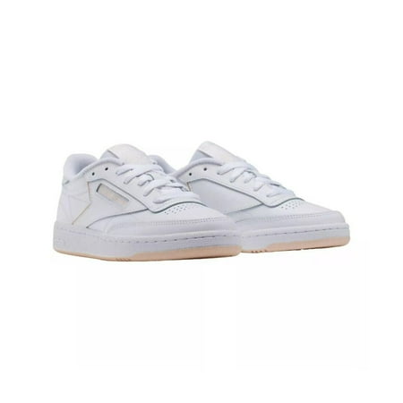Reebok Club C 85 100033091 Women's White Leather Sneaker Shoes Size US 8.5 ZJ386