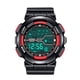 thumbnail image 2 of Reloj deportivo para hombre, relojes para hombre, una variedad de estilos de relojes electrónicos deportivos geniales con cuatro botones, reloj de aleación para hombre., 2 of 2