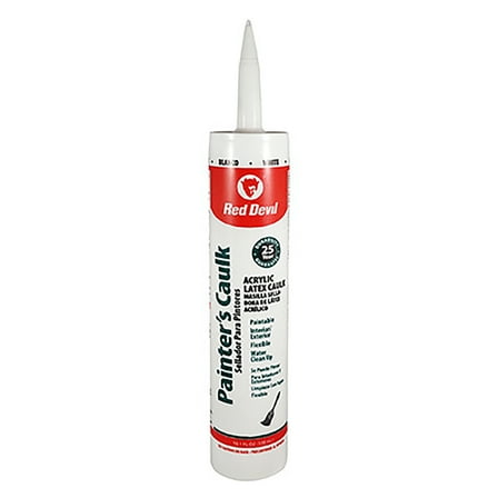 Red Devil Painter's Caulk 10.1 FL. OZ. Cartridge White - 0746