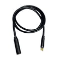 thumbnail image 4 of Cable de extensión de motor, 9 pines hembra a macho, multifuncional, piezas fáciles de usar, 120 centímetros, 4 of 9