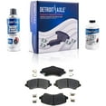 thumbnail image 3 of Detroit Axle - Front Brake Kit for Chrysler Town & Country Dodge Grand Caravan VW Routan Ram C/V, Drilled Slotted Brake Rotors Brakes Pads and Calipers Replacement :11.89" inch Rotor, 3 of 6