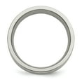 thumbnail image 3 of Titanium SS 8mm Satin Mens Wedding Ring Band Size 11.5, 3 of 6