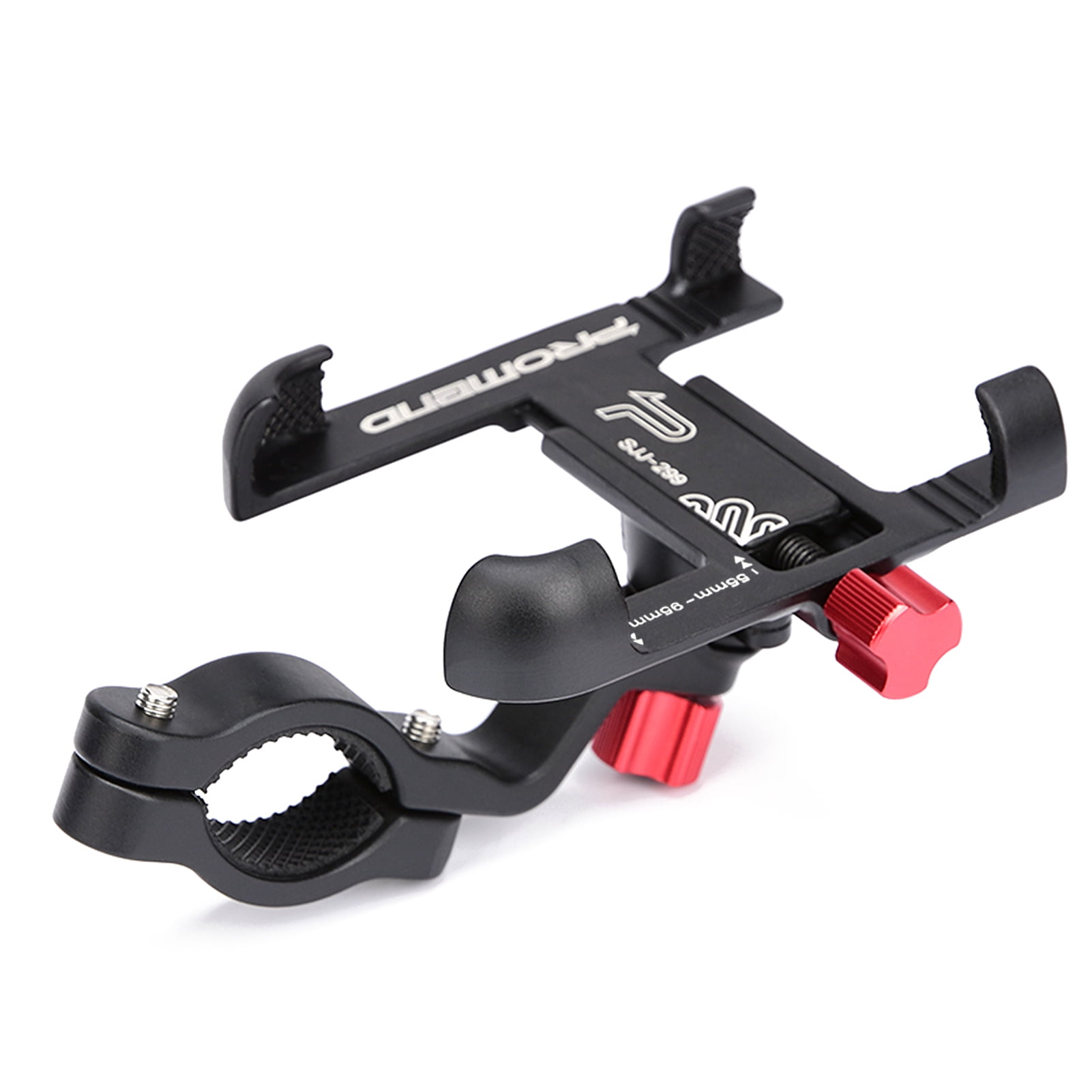 Strong Aluminum Alloy Bike Phone Mount Bicycle Motorcycle Phone Holder 360 Rotation Adjustable Phone Cradle 31.8mm Handlebar Walmart