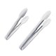 thumbnail image 2 of Stainless Steel Food Clip and Practical for Home Use Easy to Clean Silver 2pcs, 2 of 3