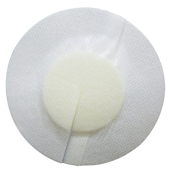 Medline Optifoam Site Dressings, Round Fenestrated, 4" (Pack of 30)