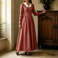 thumbnail image 6 of Colonial Dress for Women Modest Prairie Colonial A Line Dress Civil War Dresses Pioneer Costume Dress, 6 of 10