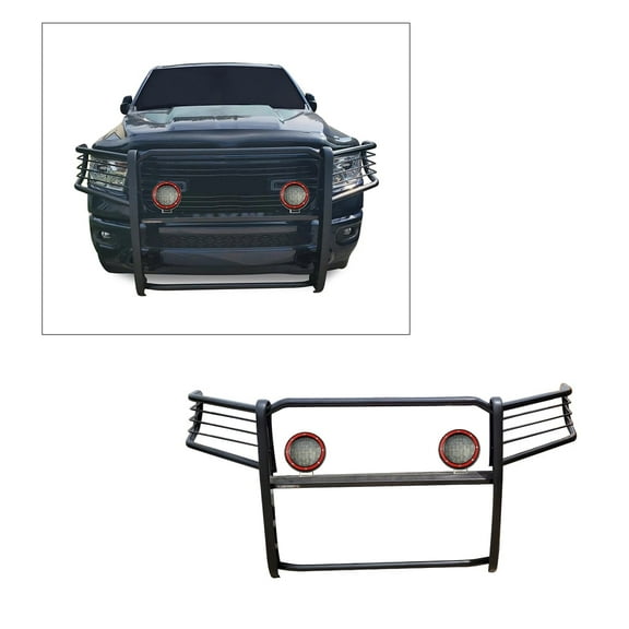 Black Horse Off Road 17DG111MAPLFR Grille Guard Kit for RAM 1500