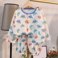thumbnail image 2 of UAYOTSE Toddler Boys Girls Pajamas Cotton Fall Pjs for Boy Jammies Sleepwear Long Sets Boys Girls Clothes Hot ,Sizes 4-5 Years, 2 of 4