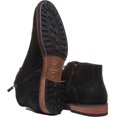 thumbnail image 4 of JUSTINREESS Bruno Men's Lace Up Leather Boots With Side Zip In Black Size 10, 4 of 6