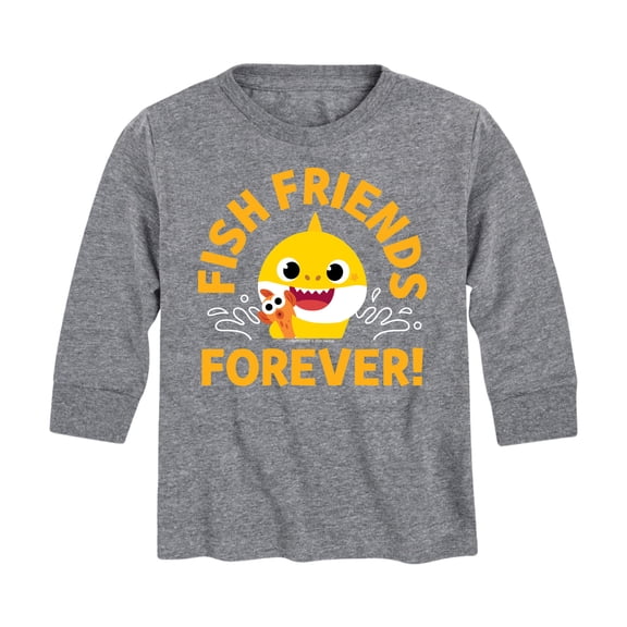Baby Shark - Fish Friends Forever Long Sleeve Graphic T-Shirt