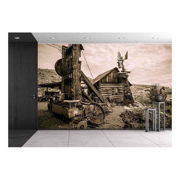 Wall26 Ghost Town Mine In Jerome Arizona Canvas Art Wall Decor 100 X144 Walmart Com Walmart Com