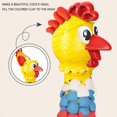 thumbnail image 5 of Juguete de pollo de arcilla para apretar (3 modos), poniendo huevos, descomprimir pollo, juguete de plástico para niños y adultos, 5 of 5