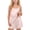 Pink, variant on Girls Satin Outfit Sets 2 Piece Silky Soft Pj Cami Top with Adjustable Spaghetti Strap and Comfy Shorts Cotton Blend Breathable Pjs Outfits for Kids Pink,Size 13-14T
