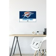 thumbnail image 6 of NBA Oklahoma City Thunder - Logo 21 Wall Poster, 14.725" x 22.375", 6 of 6